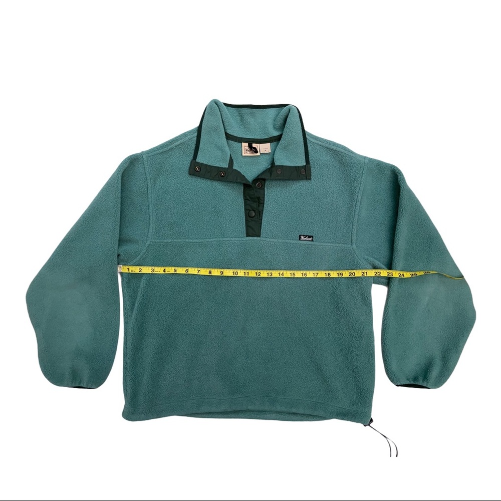 Vintage Woolrich Pullover Fleece Snap USA Size M - Picture 5 of 9